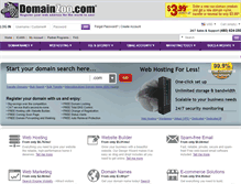 Tablet Screenshot of domainzoo.com